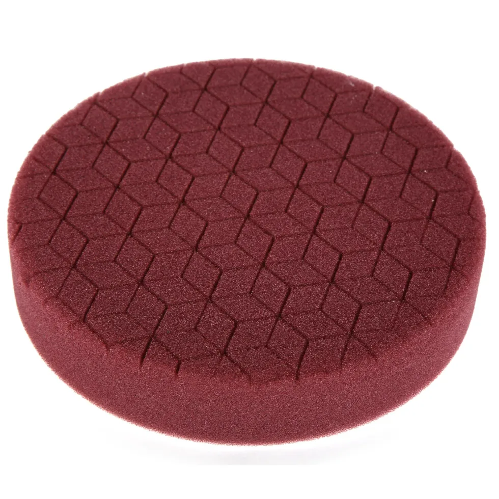 WEN AA1601 6-Inch Coarse-Grit Diamond-Cut Foam Polishing Pads for Heavy Cutting, Three Pack