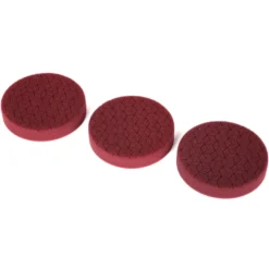 WEN AA1601 6-Inch Coarse-Grit Diamond-Cut Foam Polishing Pads for Heavy Cutting, Three Pack