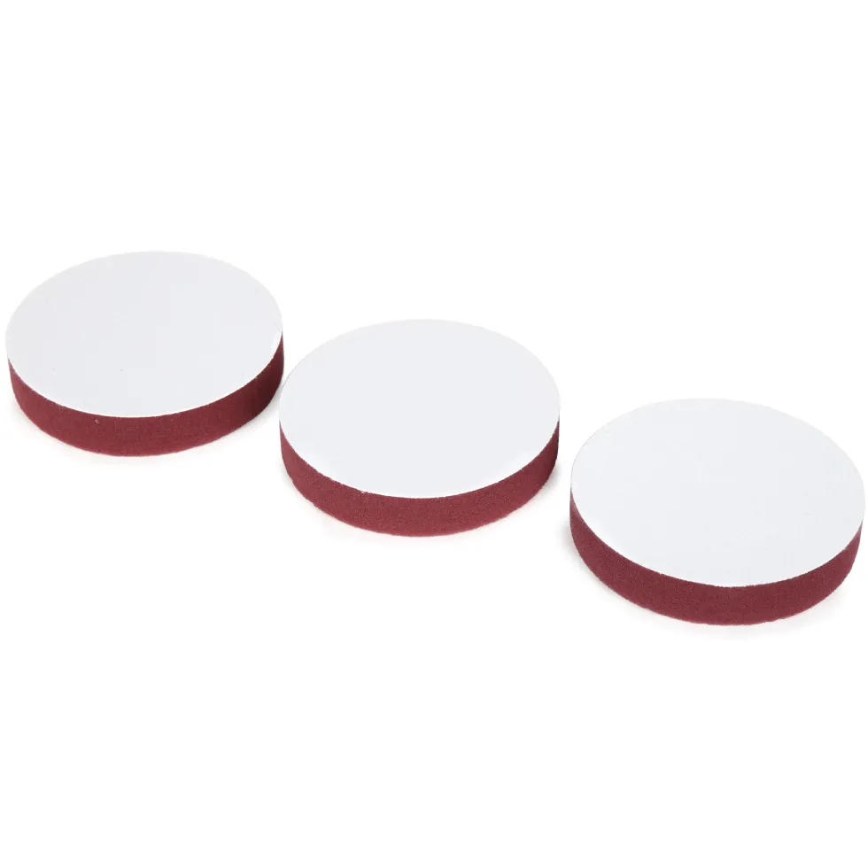 WEN AA1601 6-Inch Coarse-Grit Diamond-Cut Foam Polishing Pads for Heavy Cutting, Three Pack