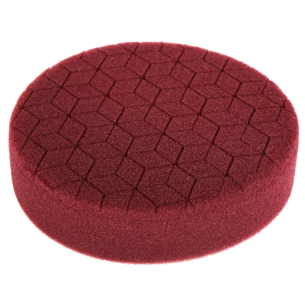 WEN AA1501 5-Inch Coarse-Grit Diamond-Cut Foam Polishing Pads for Heavy Cutting, Three Pack