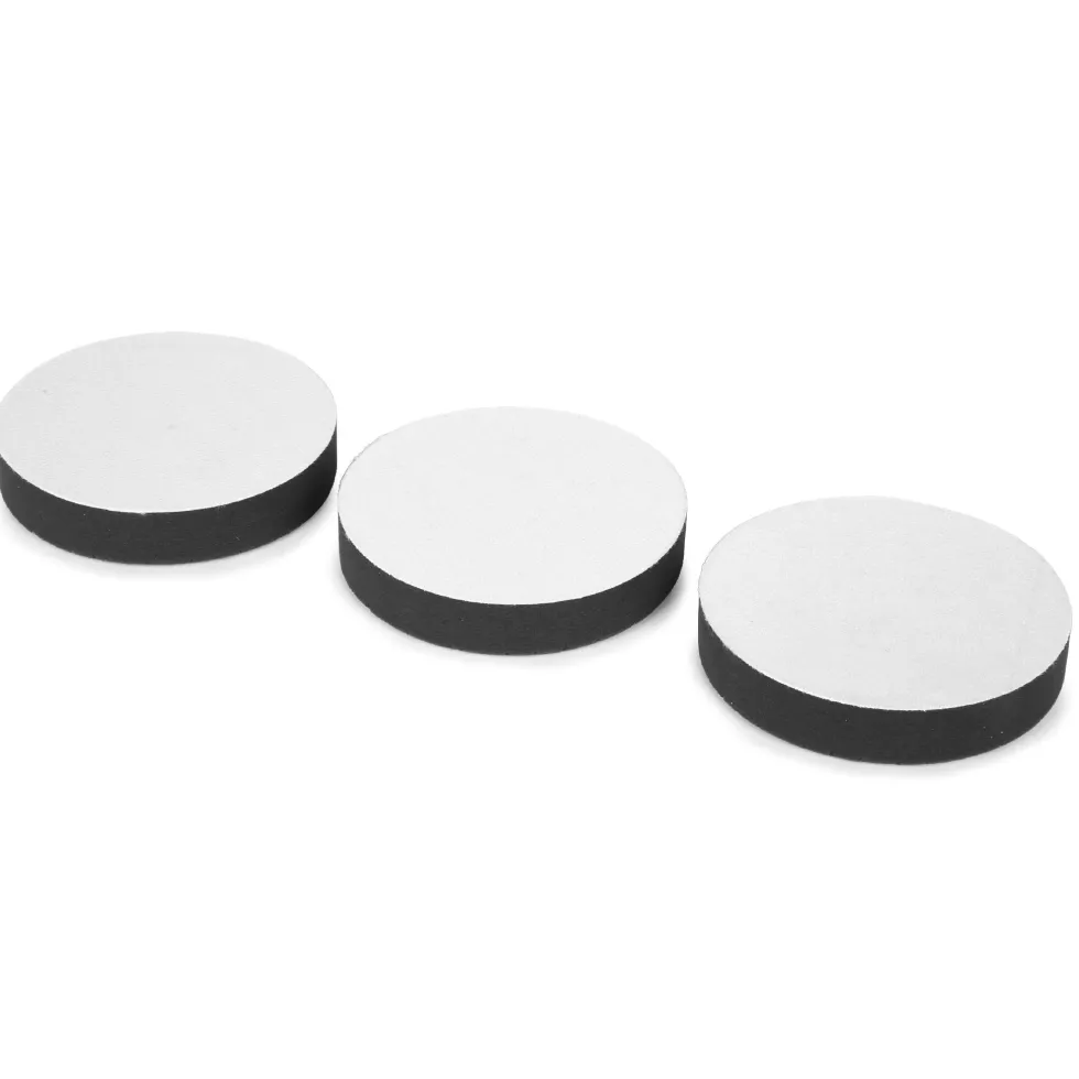WEN AA1603 6-Inch Fine-Grit Diamond-Cut Foam Polishing Pads for Finishing, Three Pack