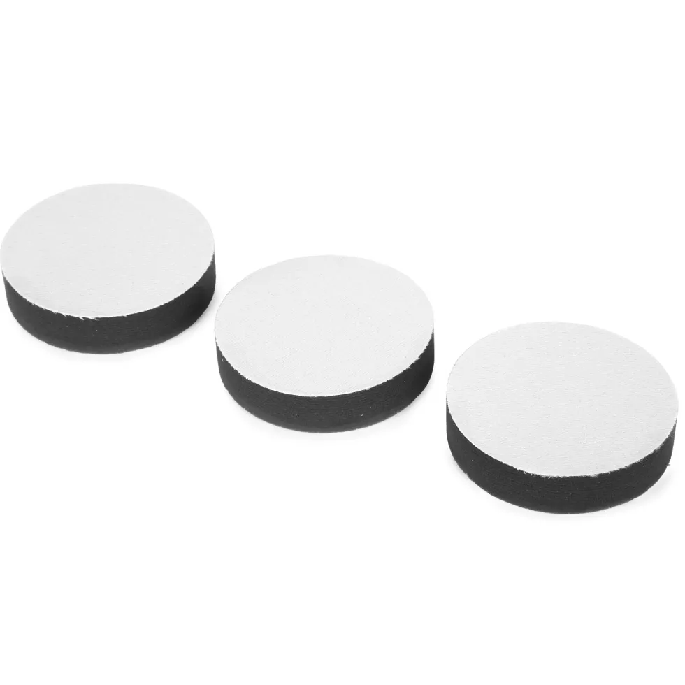 WEN AA1503 5-Inch Fine-Grit Diamond-Cut Foam Polishing Pads for Finishing, Three Pack