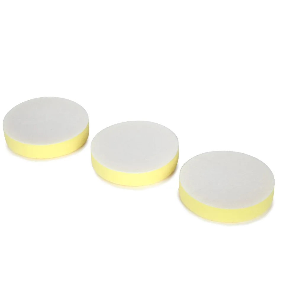 WEN AA1602 6-Inch Medium-Grit Diamond-Cut Foam Polishing Pads for Light Polishing, Three Pack