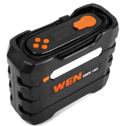 WEN AA2225 12V 90 PSI 0.8 CFM Portable Air Compressor and Tire Inflator with Carrying Case