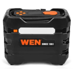 WEN AA2225 12V 90 PSI 0.8 CFM Portable Air Compressor and Tire Inflator with Carrying Case