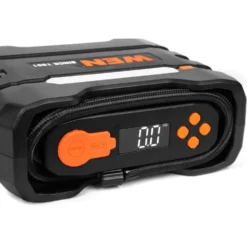WEN AA2225 12V 90 PSI 0.8 CFM Portable Air Compressor and Tire Inflator with Carrying Case