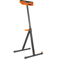 WEN 4289 Adjustable Roller Stand with Edge Guide, 250-Pound Capacity