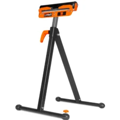 WEN 4289 Adjustable Roller Stand with Edge Guide, 250-Pound Capacity