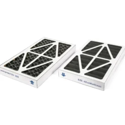 WEN AF9165C 5-Micron Activated Carbon Outer Air Filter for Allergen and Odor Removal, Two Pack (for 400 CFM Air Filtration Systems)