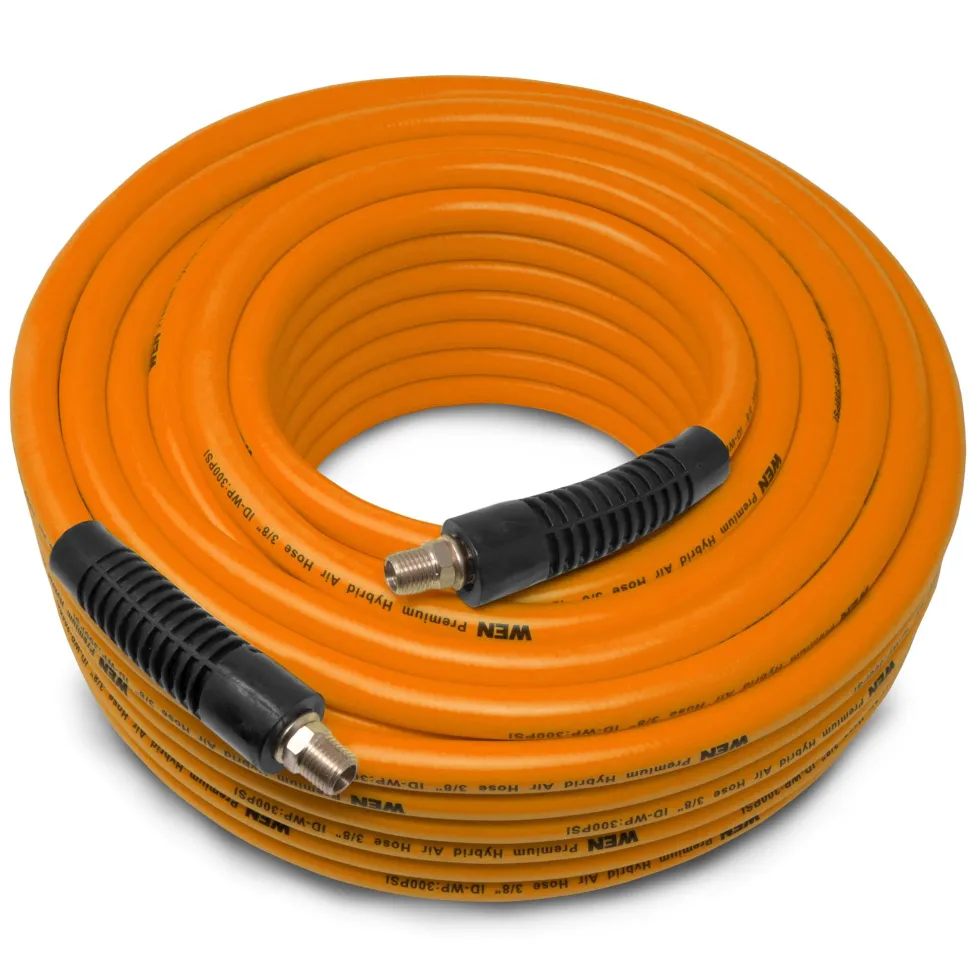 WEN AH3800 100-Foot by 3/8-Inch 300 PSI Hybrid Polymer Pneumatic Air Hose