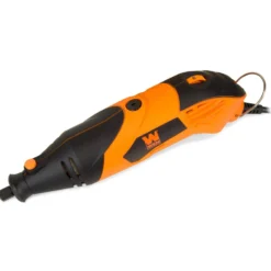 WEN 23114 1.4-Amp High-Powered Variable Speed Rotary Tool with Cutting Guide, LED Collar, 100+ Accessories, Carrying Case and Flex Shaft