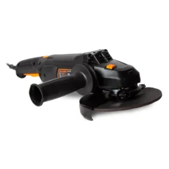 WEN 94487 15-Amp 7-Inch Angle Grinder with Reversible Handle