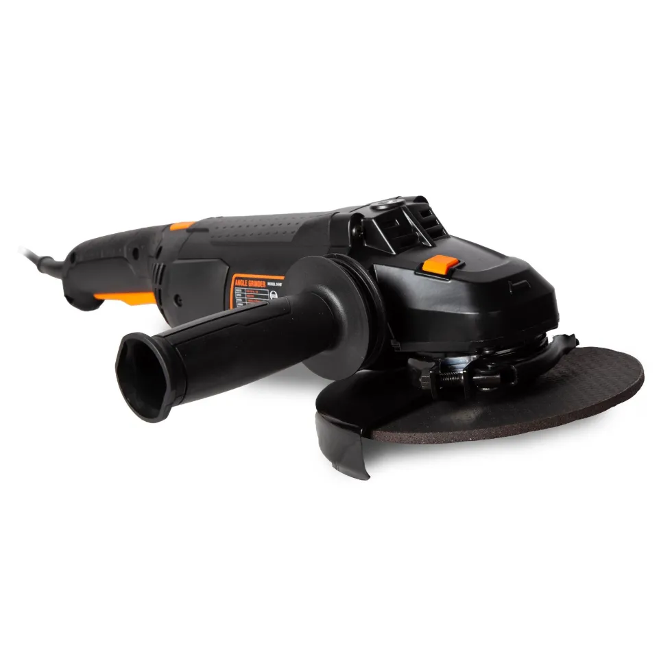 WEN 94487 15-Amp 7-Inch Angle Grinder with Reversible Handle