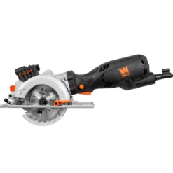 WEN 3625 5-Amp 4-1/2-Inch Beveling Compact Circular Saw with Laser and Carrying Case