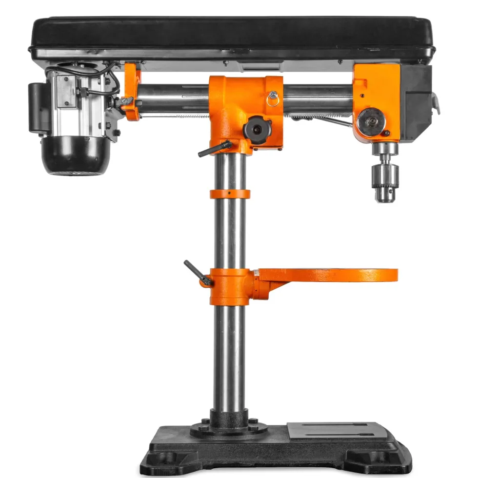 WEN 4233 6.2-Amp 33-Inch Radial Arm Drill Press, Benchtop Design with 5 Speeds and Cast-Iron Construction
