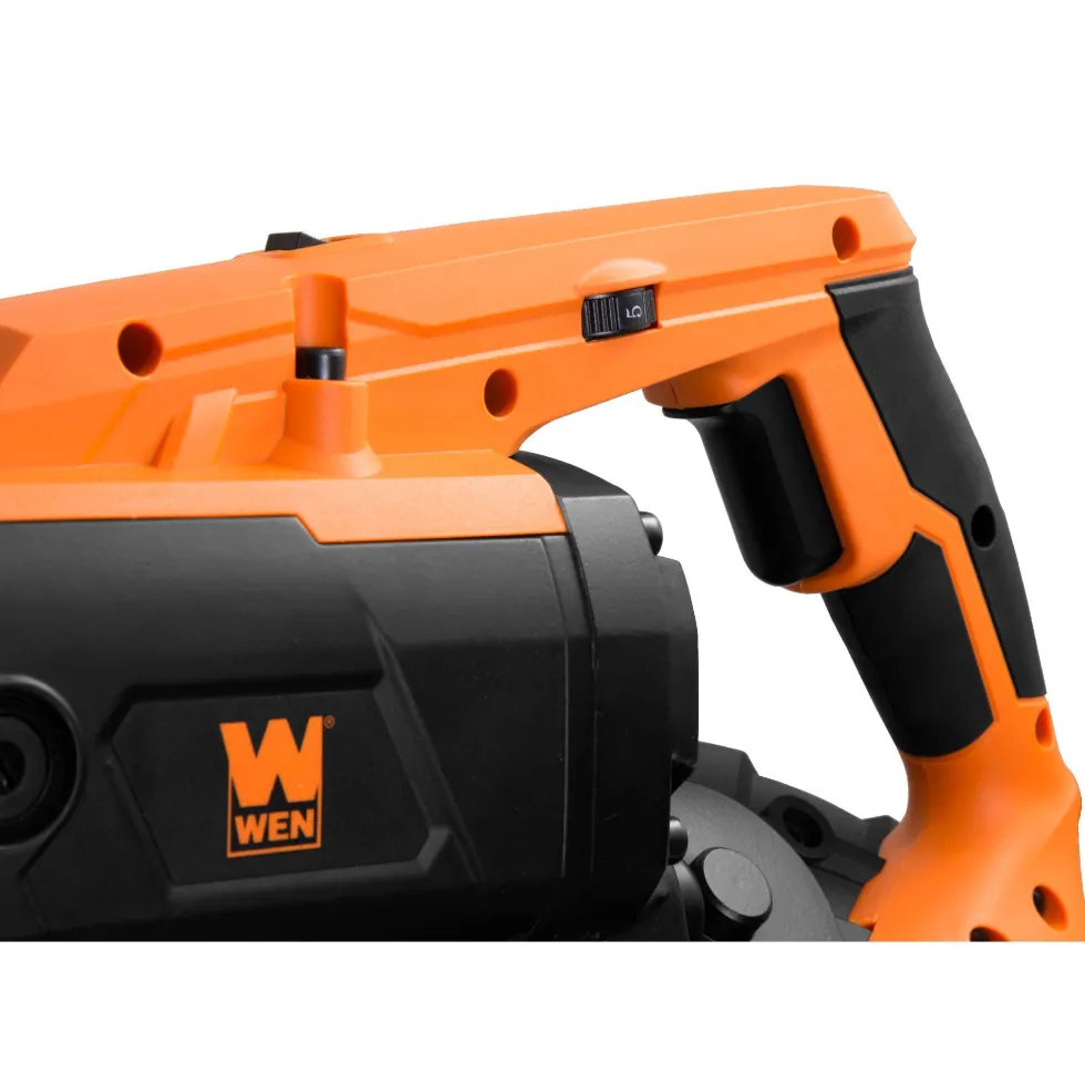 WEN 94396 10-Amp 5-Inch Variable Speed Handheld Portable Band Saw for Metal