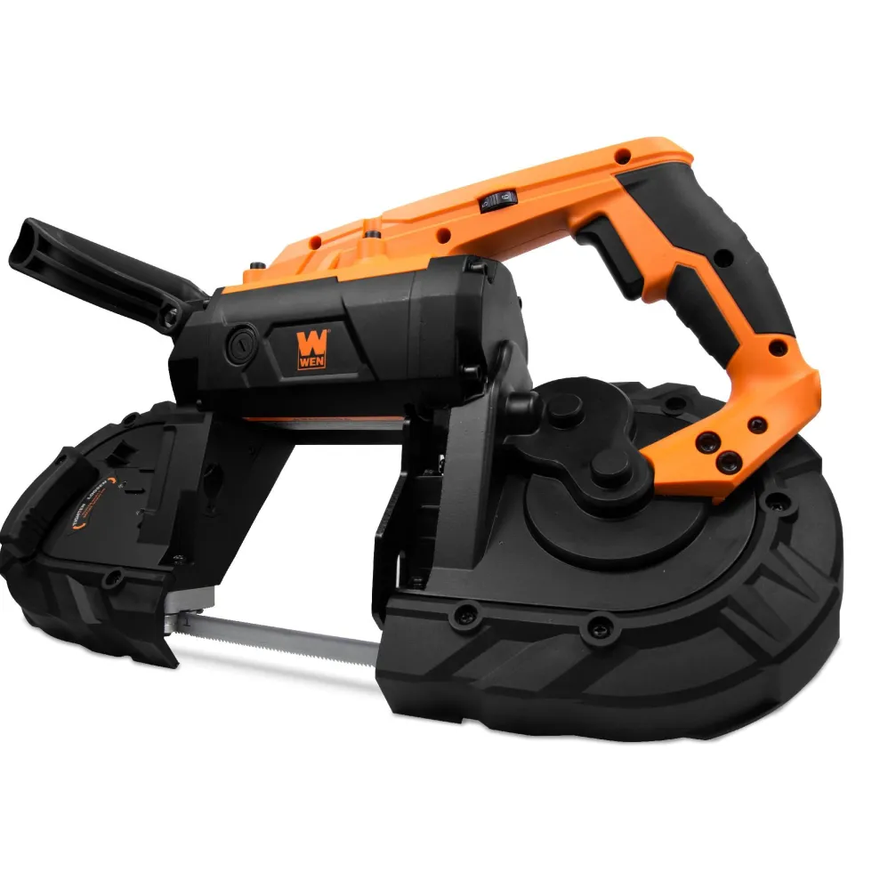 WEN 94396 10-Amp 5-Inch Variable Speed Handheld Portable Band Saw for Metal