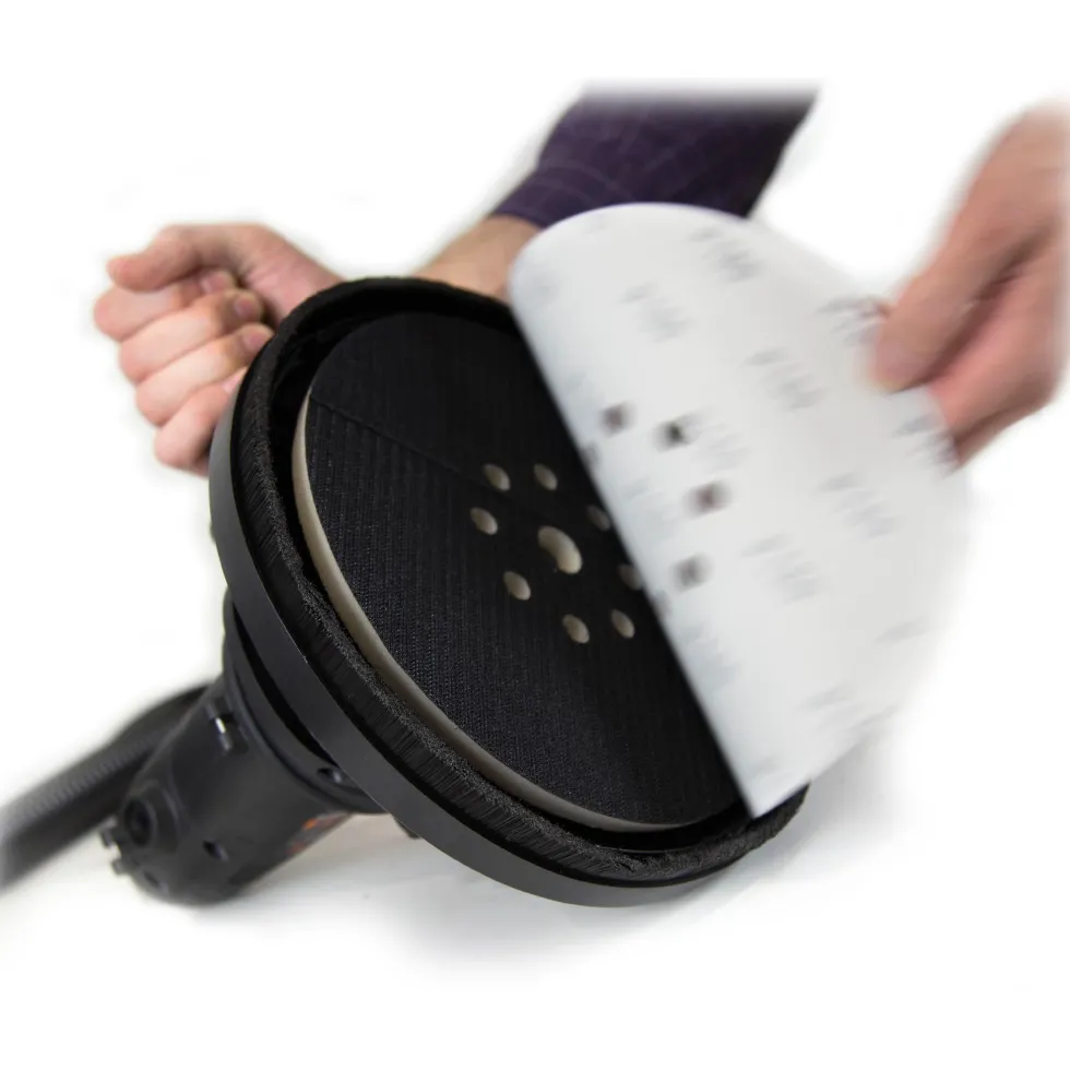 WEN 6362 10-Amp Variable Speed Handheld Drywall Sander with Sandpaper, Dust Hose and Collection Bag