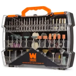 WEN 230282A 282-Piece Rotary Tool Accessory Kit with Carrying Case