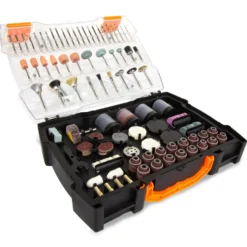 WEN 230282A 282-Piece Rotary Tool Accessory Kit with Carrying Case