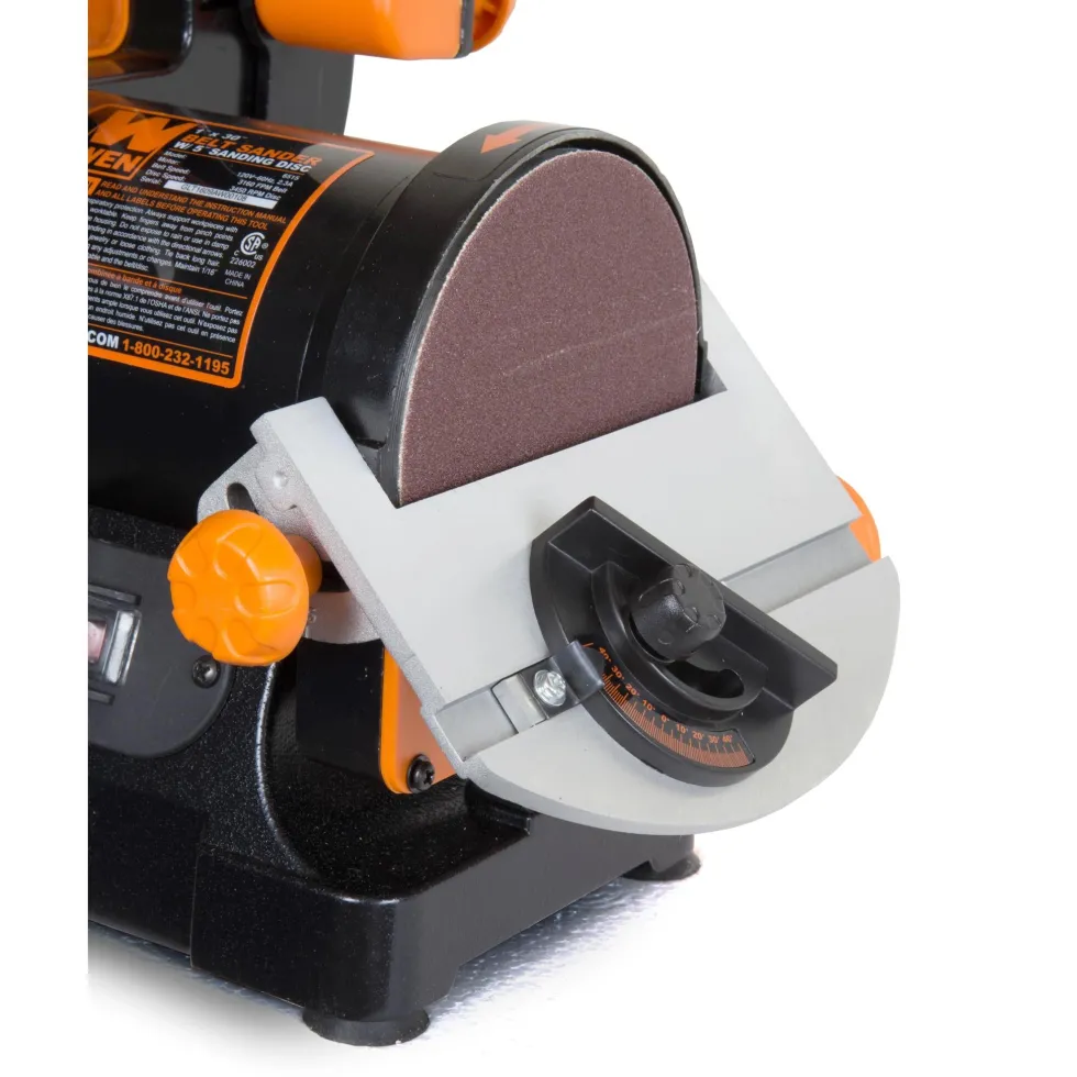WEN AT1305 1 x 30-Inch Belt Sander with 5-Inch Sanding Disc