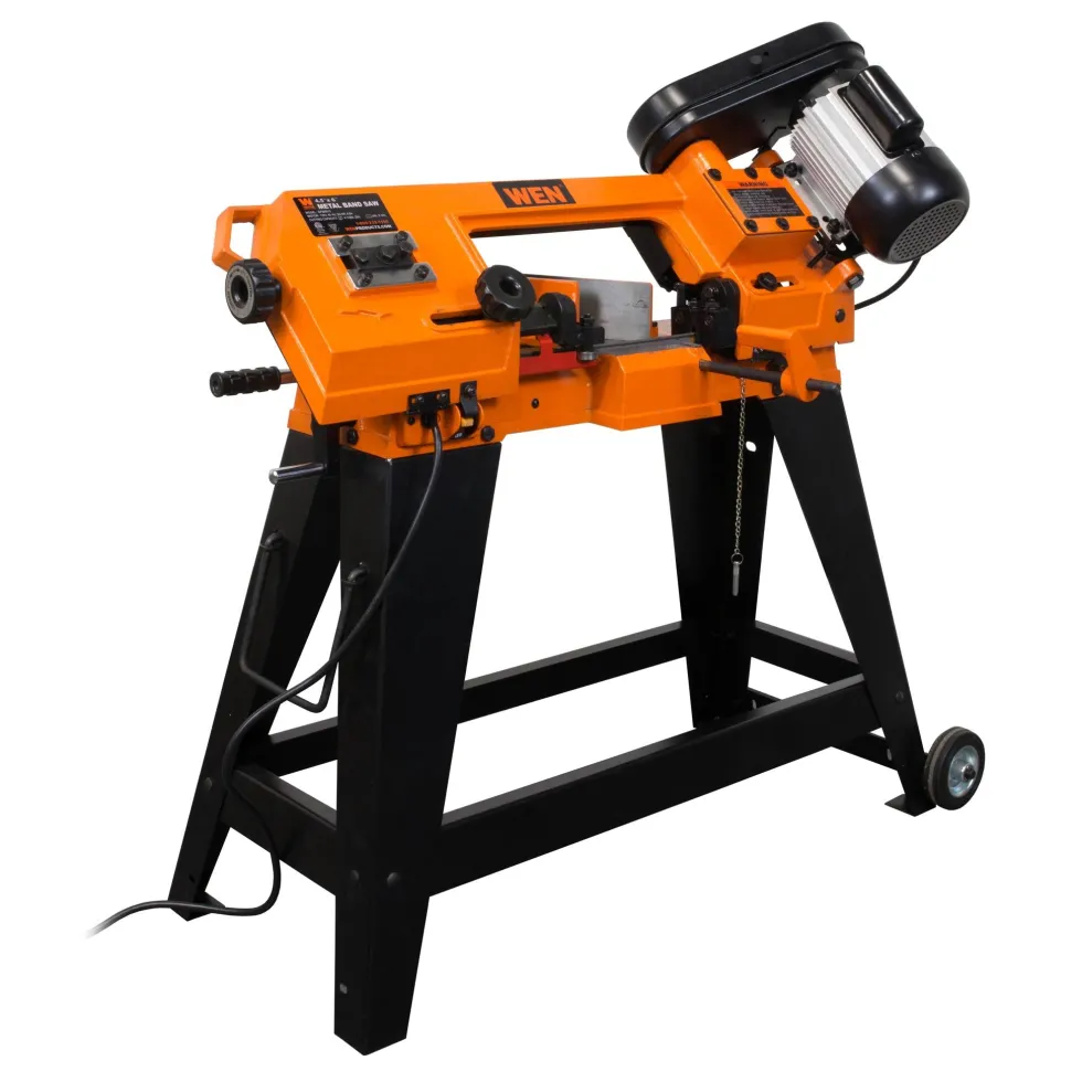 WEN BA4664 4-by-6-Inch Metal-Cutting Band Saw with Stand