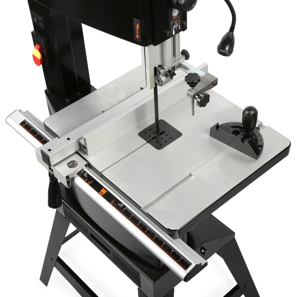 WEN BA1487 14-Inch Two-Speed Band Saw with Stand and Work Light