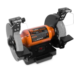 WEN BG4282 4.8-Amp 8-Inch Single Speed Bench Grinder with LED Work Lights
