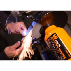 WEN BG4282 4.8-Amp 8-Inch Single Speed Bench Grinder with LED Work Lights