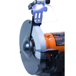 WEN BG4282 4.8-Amp 8-Inch Single Speed Bench Grinder with LED Work Lights