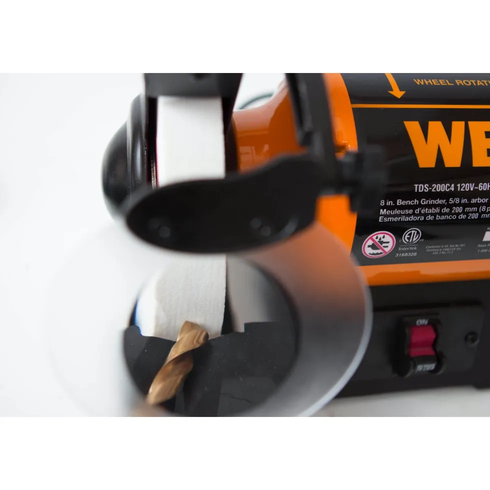 WEN BG4286 3-Amp 8-Inch Slow Speed Bench Grinder
