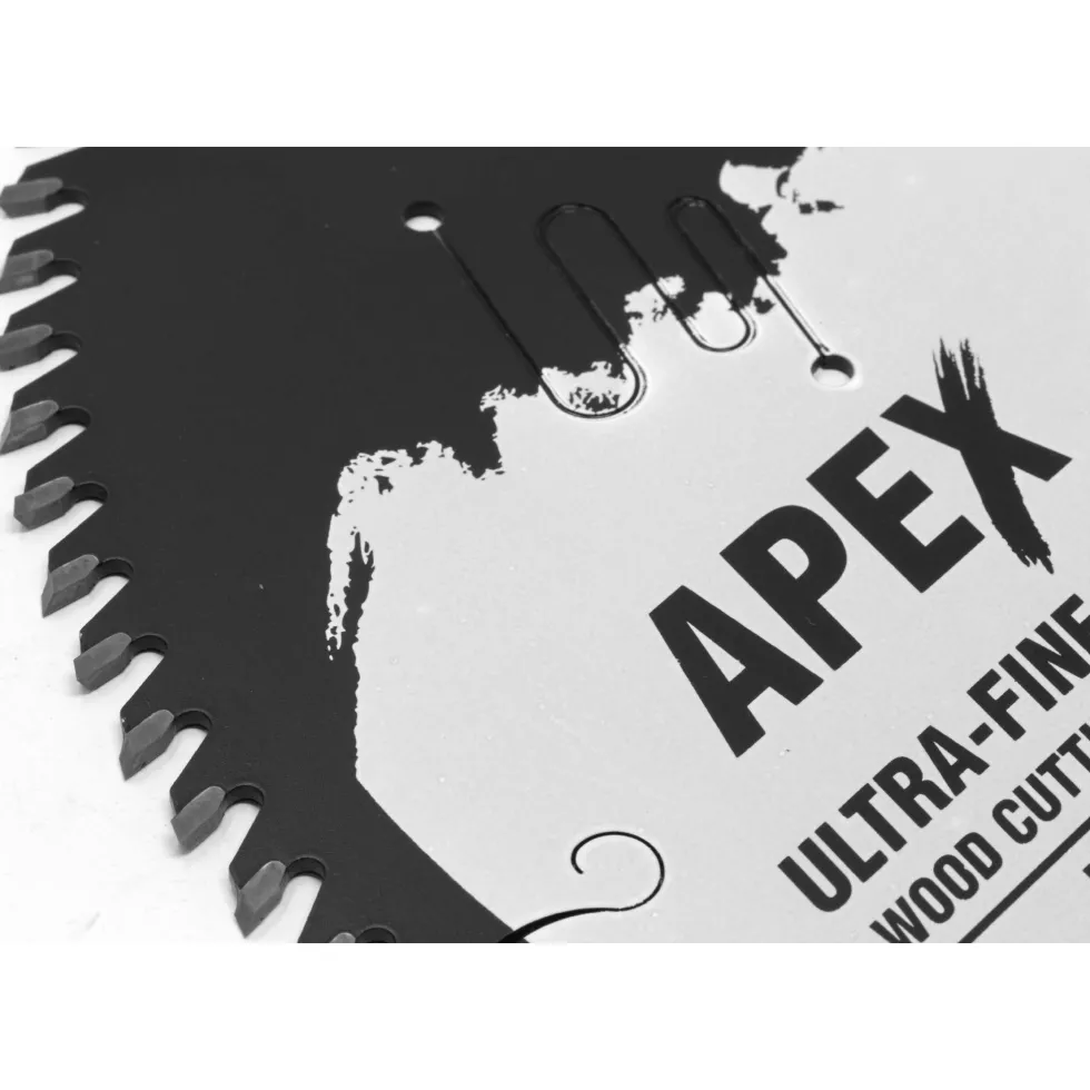 WEN BL1080C Apex 10-Inch 80-Tooth Carbide-Tipped Ultra-Fine-Finish Industrial-Grade Woodworking Saw Blade with Cool-Cut Coating