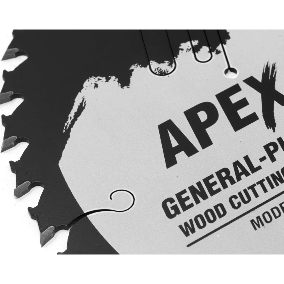 WEN BL1040C Apex 10-Inch 40-Tooth Carbide-Tipped General-Purpose Industrial-Grade Woodworking Saw Blade with Cool-Cut Coating