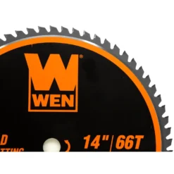 WEN BL1466 14-Inch 66-Tooth Carbide-Tipped Professional Metal Saw Blade for Mild Steel Cutting