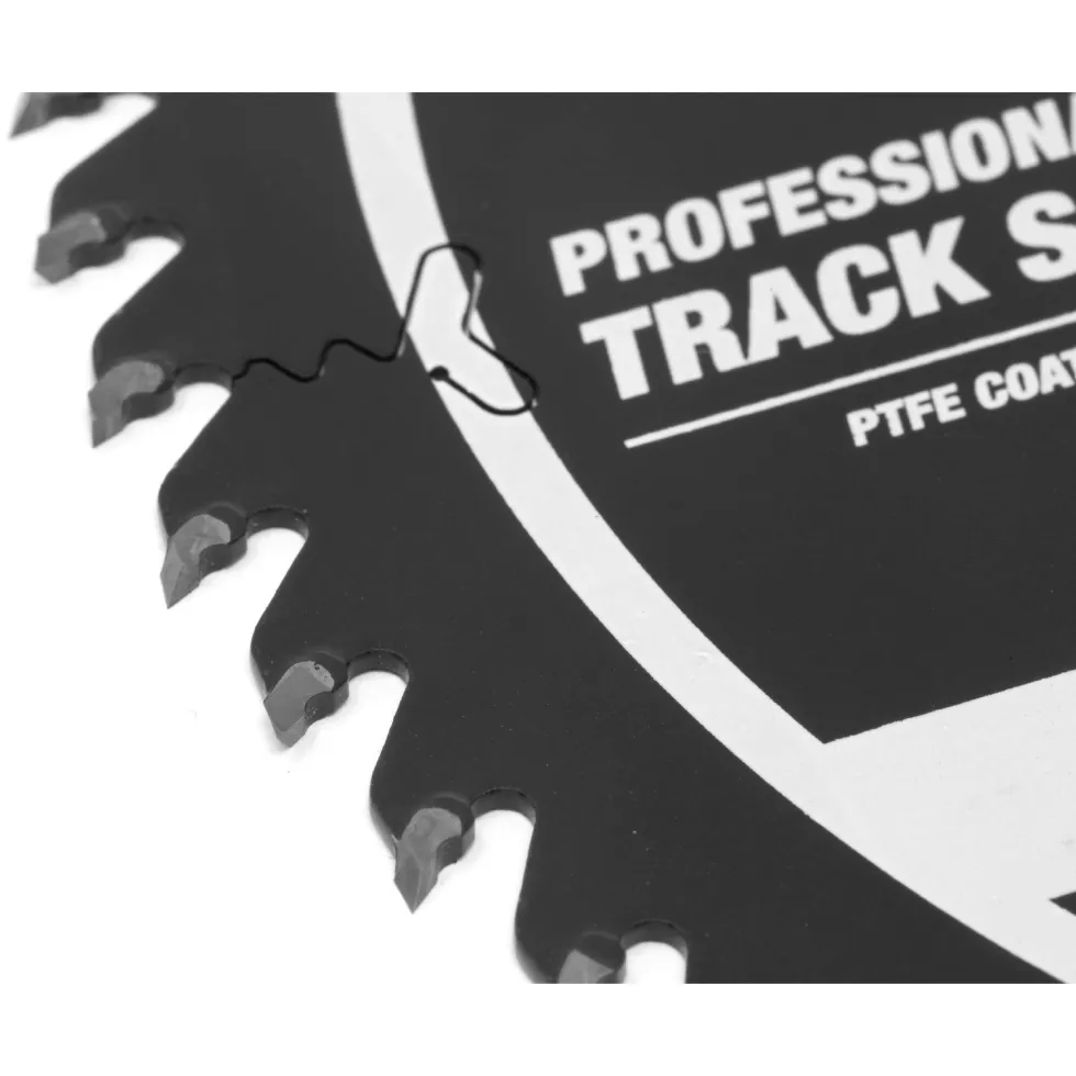 WEN BL6556 6.5-Inch 56-Tooth Carbide-Tipped Thin-Kerf Professional ATAFR Track Saw Blade with PTFE Coating