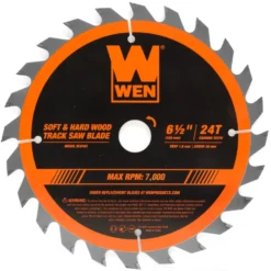 WEN BL6501 6.5-Inch 24-Tooth Carbide-Tipped Track Saw Blade