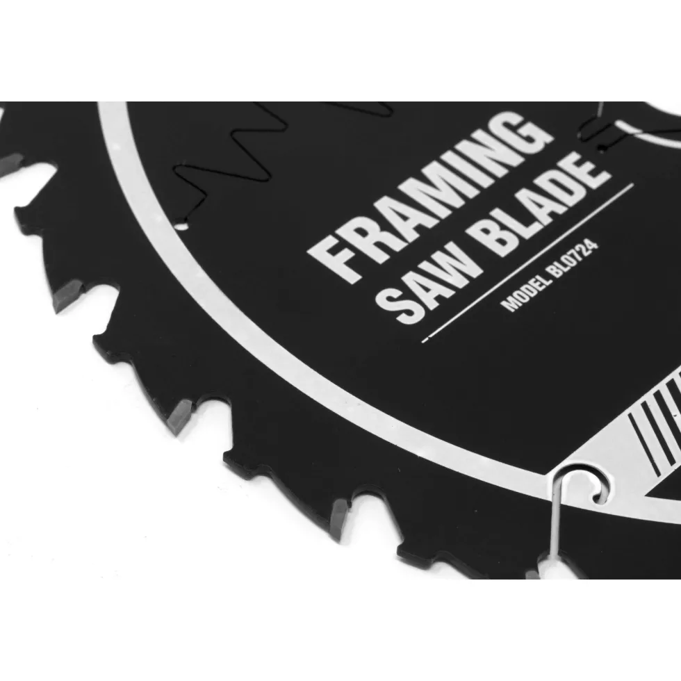 WEN BL0724 7.25-Inch 24-Tooth Carbide-Tipped Professional Framing Saw Blade for Miter Saws and Circular Saws