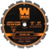 WEN BL1216 12-Inch 16-Tooth Diamond-Tipped (PCD) Professional Circular Saw Blade for Fiber Cement and Laminate Flooring
