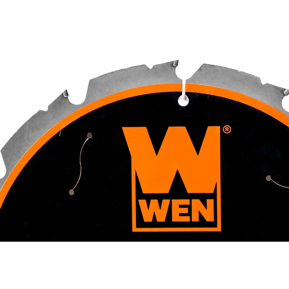 WEN BL1012 10-Inch 12-Tooth Diamond-Tipped (PCD) Professional Circular Saw Blade for Fiber Cement and Laminate Flooring