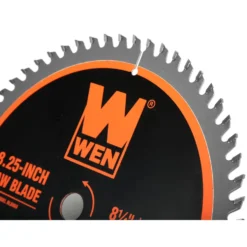 WEN BL0860 8.25-Inch 60-Tooth Fine-Finish Carbide-Tipped Circular Saw Blade