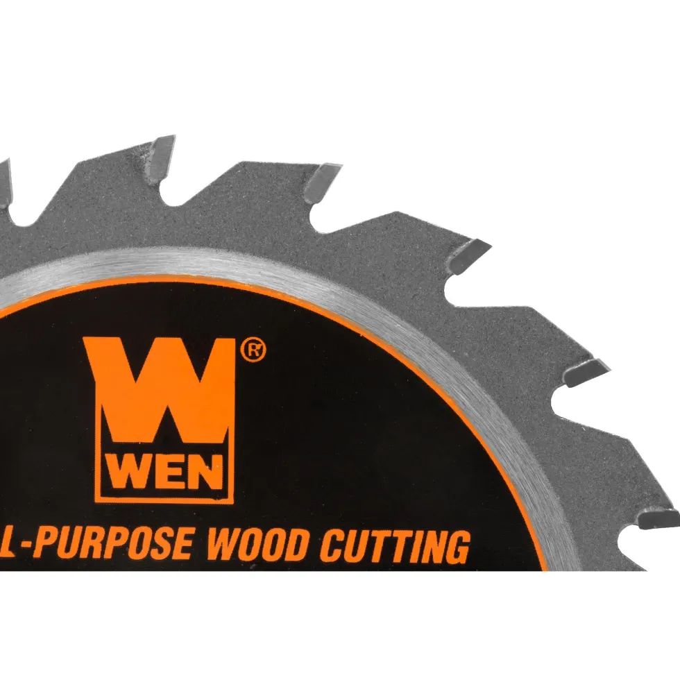 WEN BL0320 3-3/8-Inch 20-Tooth Professional Woodworking Saw Blade for Compact and Mini Circular Saws