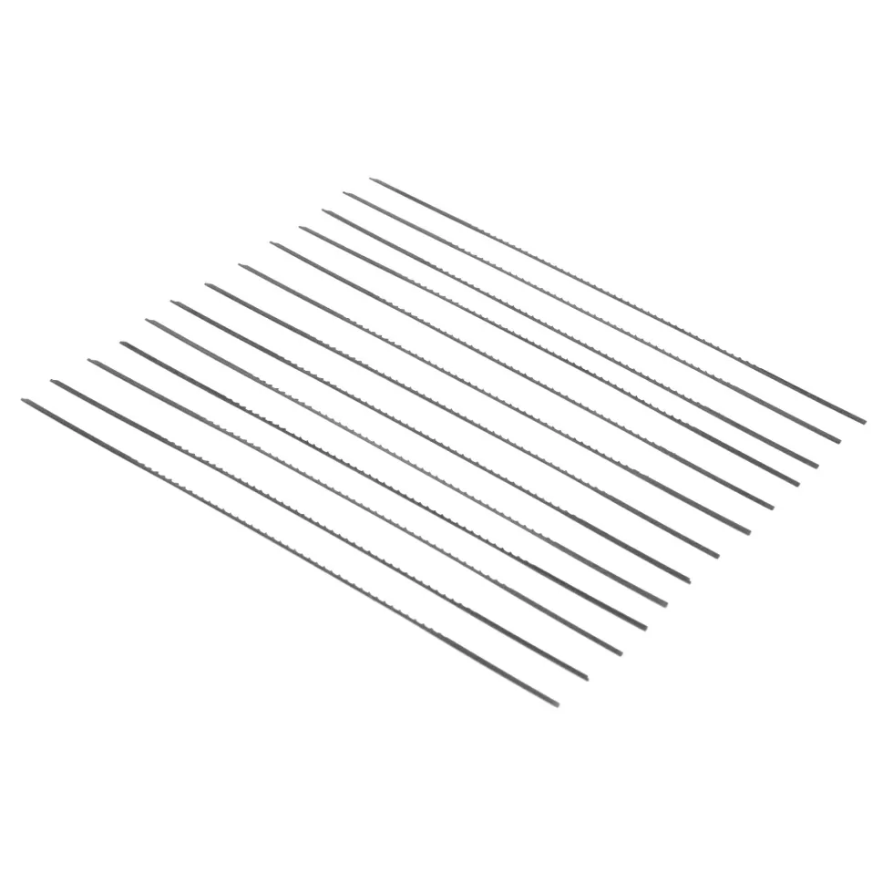 WEN BLRT05 #5R Reverse-Tooth Pinless Scroll Saw Blades, 12 Pack