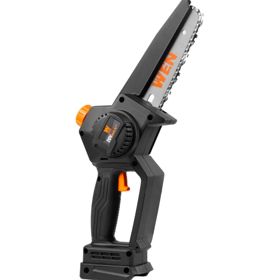 WEN 20752BT 2-In-1 20V Max Cordless Brushless Pole Saw and Mini Chainsaw (Tool Only – Battery and Charger Not Included)