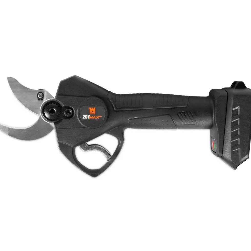 WEN 20731BT 20V Max Brushless Cordless 1-3/16-Inch Pruning Shears (Tool Only – Battery and Charger Not Included)