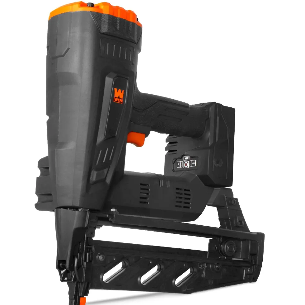 WEN 20516BT 20V Max Cordless Brushless 16-Gauge Brad Nailer (Tool Only – Battery Not Included)