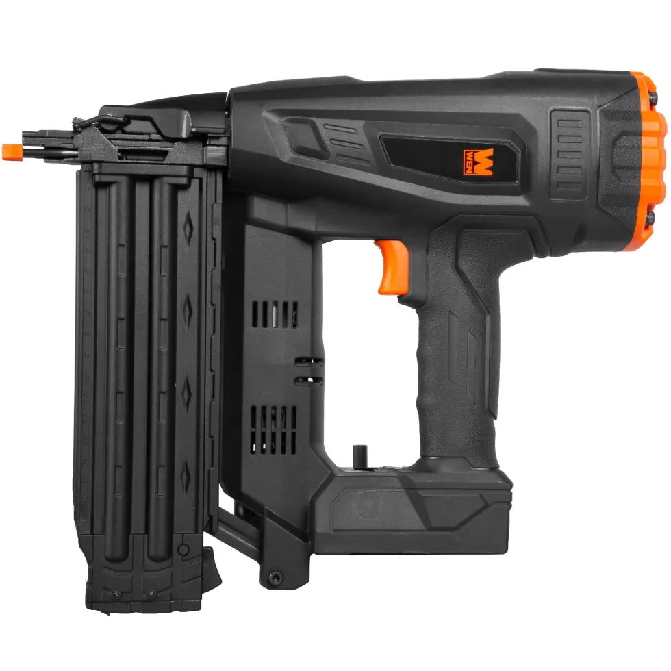 WEN 20518BT 20V Max Cordless Brushless 18-Gauge Brad Nailer (Tool Only – Battery Not Included)