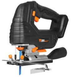 WEN 20667BT 20V Max Cordless Brushless Jigsaw (Tool Only – Battery Not Included)