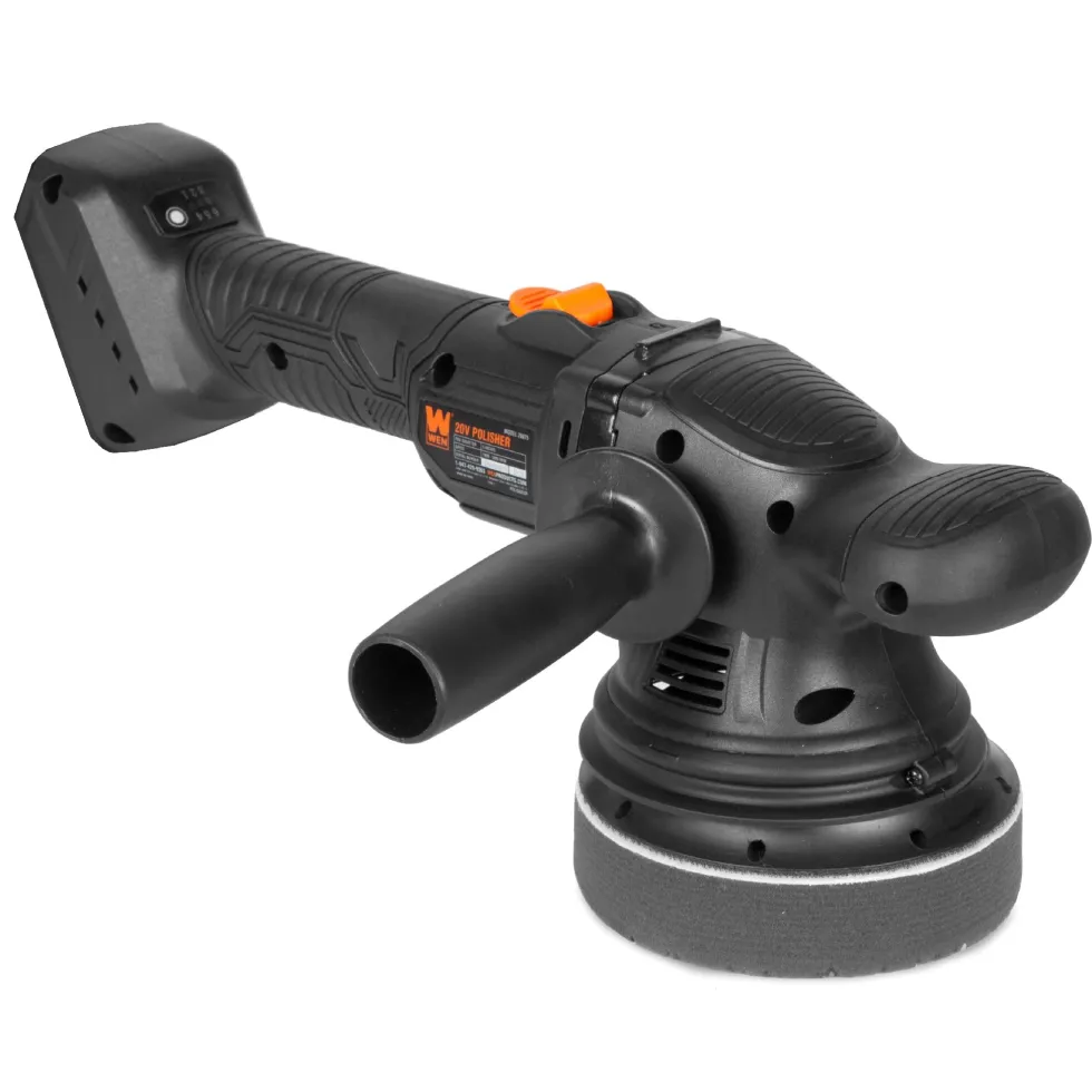 WEN 20875BT 20V Max Cordless 5-Inch Dual Action Polisher and Waxer (Tool Only – Battery Not Included)