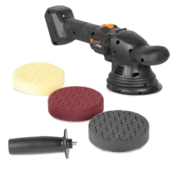 WEN 20875BT 20V Max Cordless 5-Inch Dual Action Polisher and Waxer (Tool Only – Battery Not Included)
