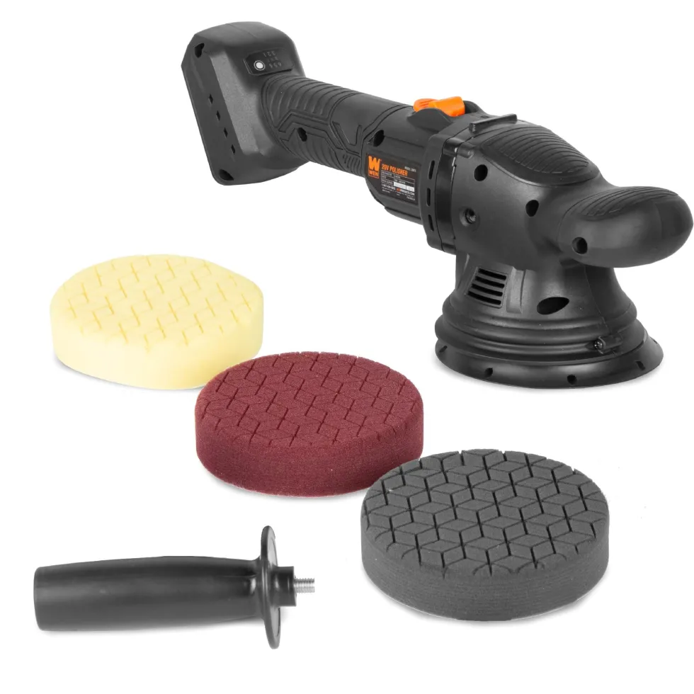 WEN 20875BT 20V Max Cordless 5-Inch Dual Action Polisher and Waxer (Tool Only – Battery Not Included)